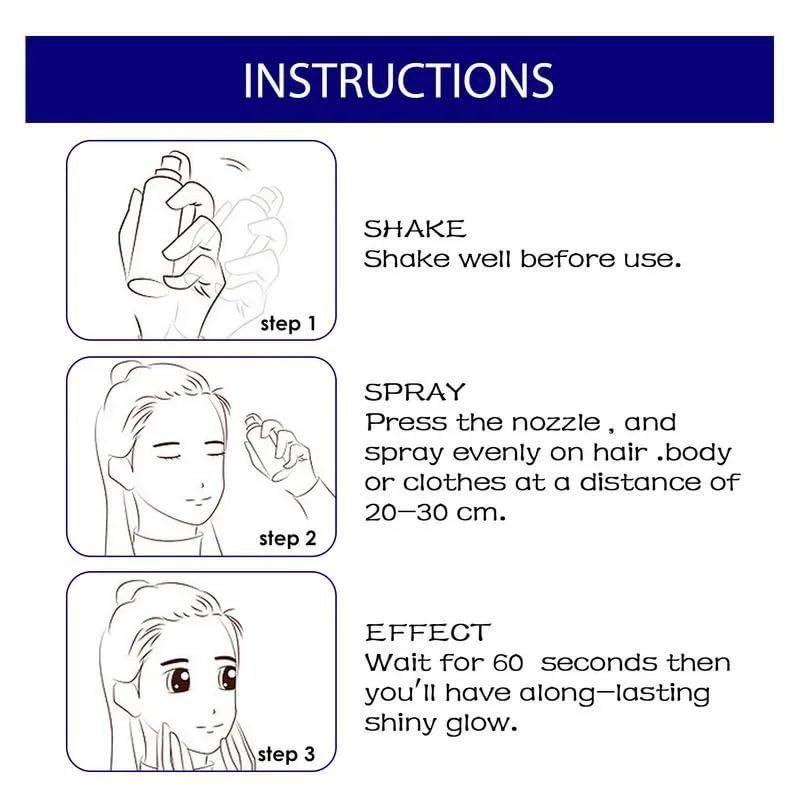 GlowRush™ | The Ultimate Shimmer & Shine Spray