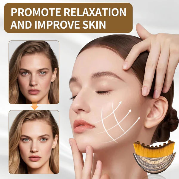 Aurelia | Lymphatic Contour Face Brush