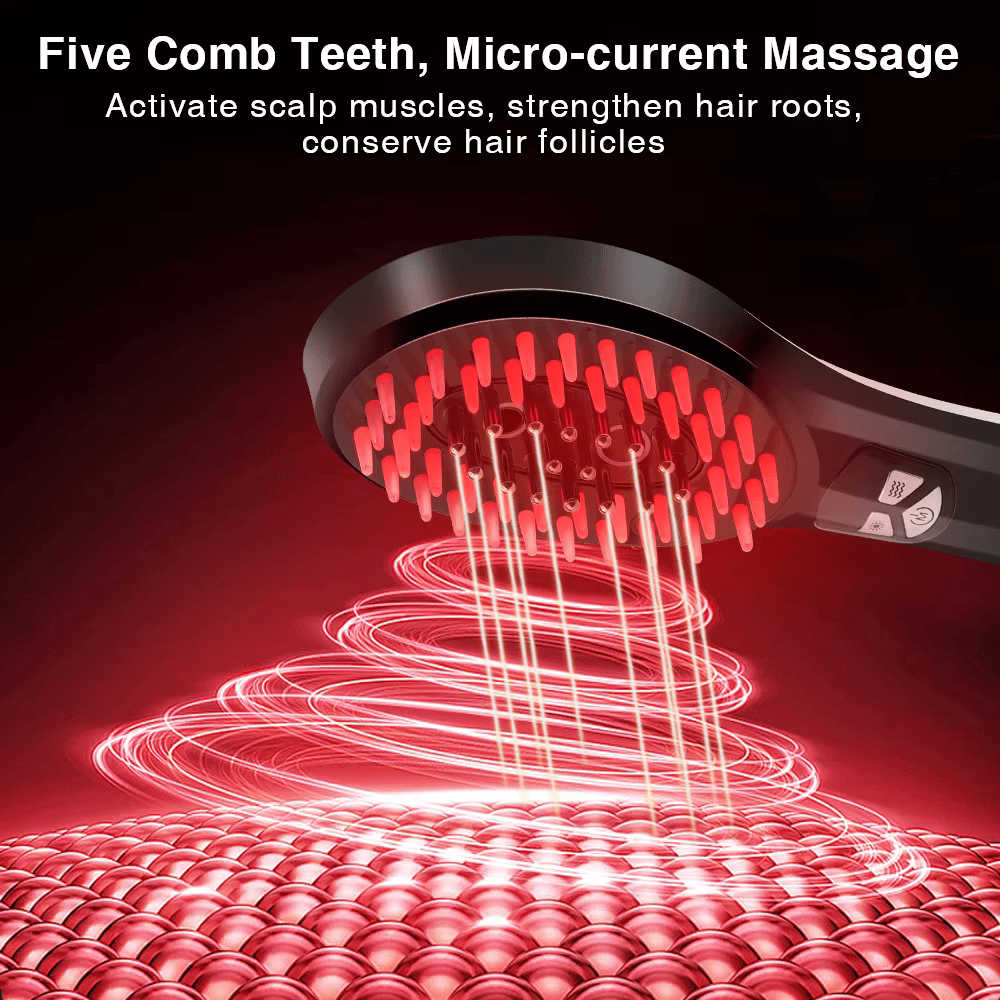EVO X™ – Advanced Red & Blue Light Phototherapy Comb for Complete Hair & Scalp Care