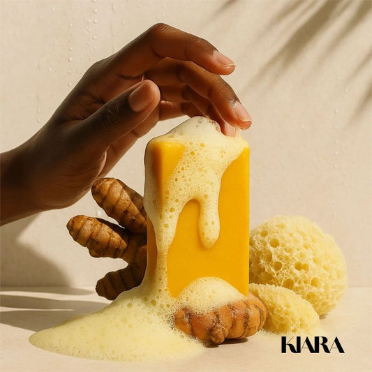 KomalKanti™ by Kiara - Turmeric + Kojic Brightening Bar Soap
