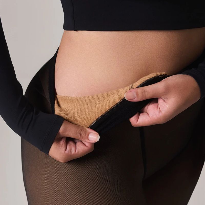 Sheer Illusion Fleece by Kiara | The Leggings with Elegant Sheer Effect