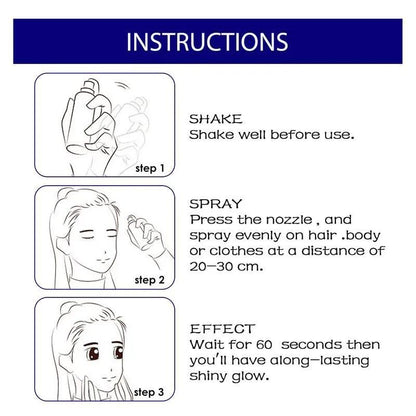 GlowRush™ | The Ultimate Shimmer & Shine Spray