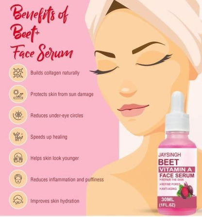 Pink Blush™ - Beet Vitamin A Face Serum