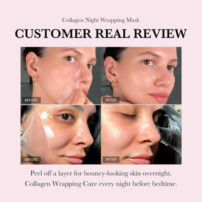Wrap It by Kiara® Deep Collagen Night Mask