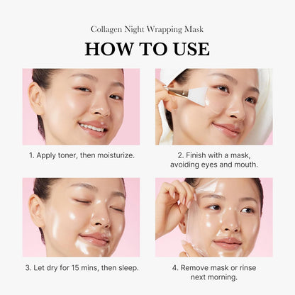 Wrap It by Kiara® Deep Collagen Night Mask