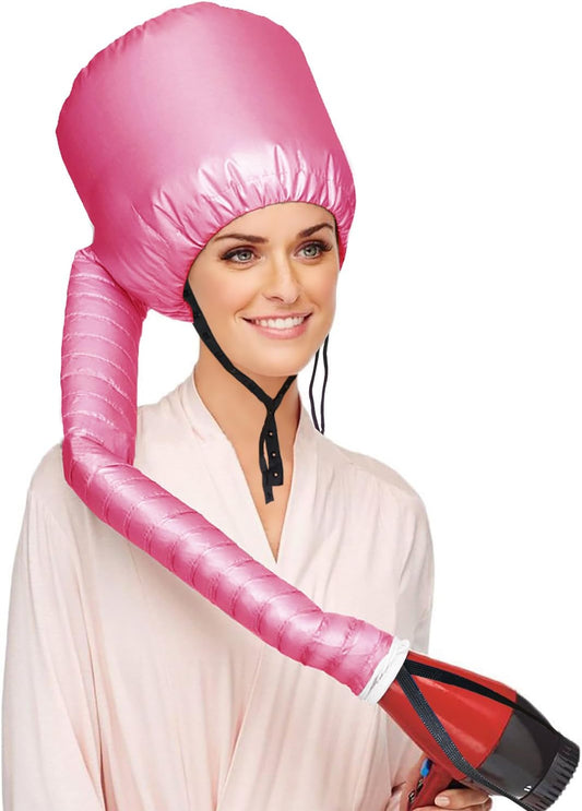 Dysun Dry Pipe - Adjustable Net Plopping Cap for Drying Curly/Frizzy Hair with Drawstring