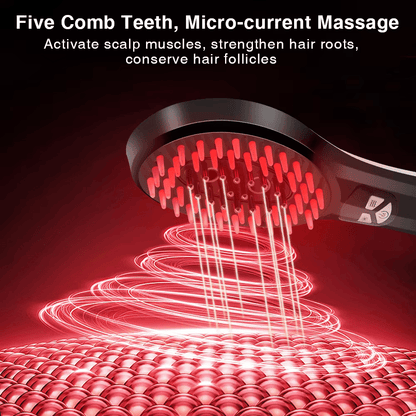 EVO X™ – Advanced Red & Blue Light Phototherapy Comb for Complete Hair & Scalp Care