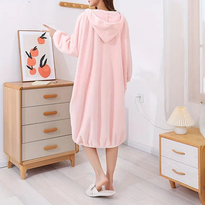 HoodieRobe™: The Cozy Hooded Bathrobe