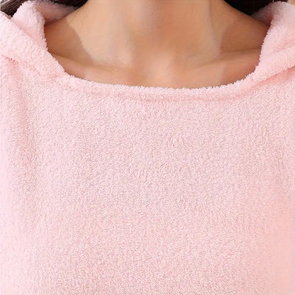 HoodieRobe™: The Cozy Hooded Bathrobe