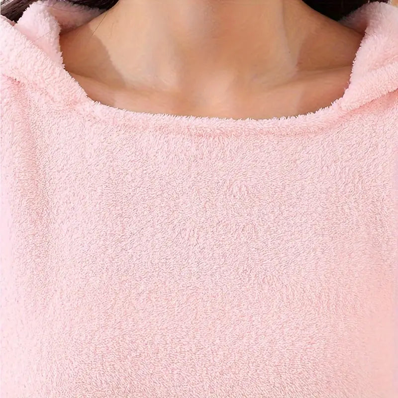 HoodieRobe™: The Cozy Hooded Bathrobe