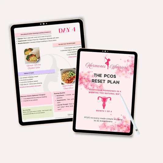 PCOS RESET PLAN - 4 MONTH PLAN MONTH 1/4