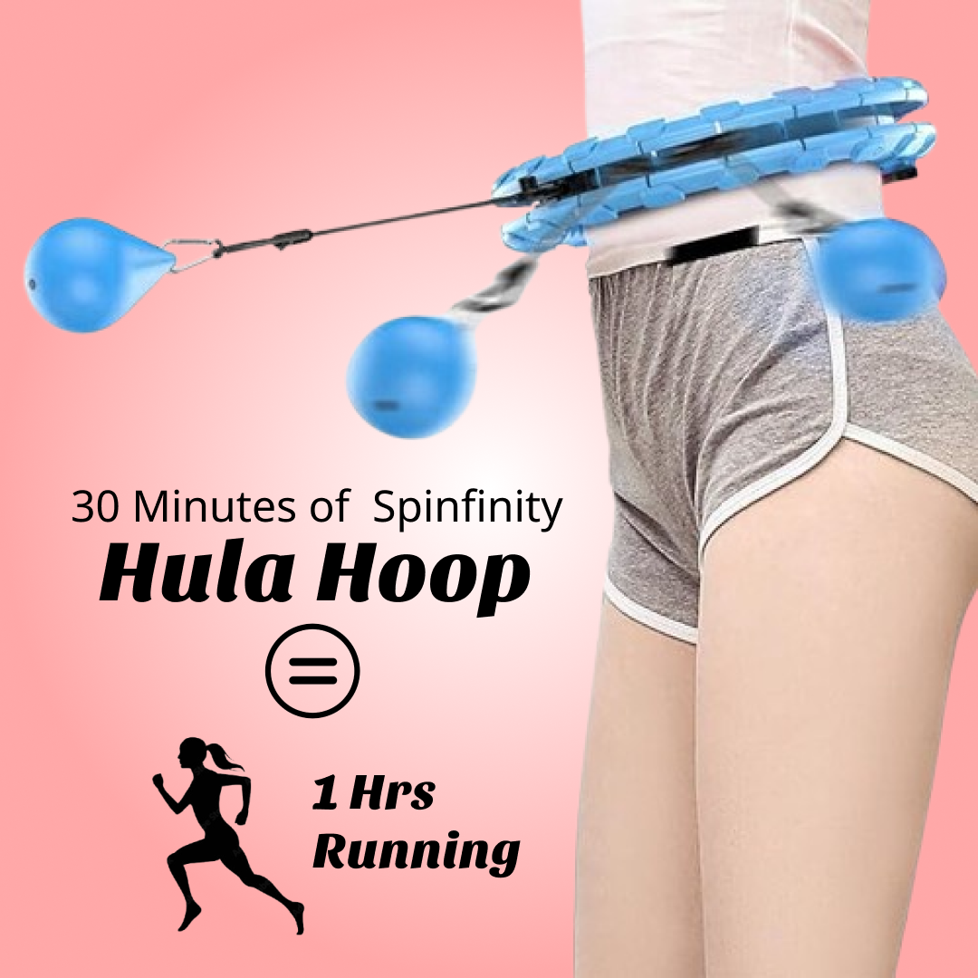 Spinfinity Hoop: Smart Hula Hoop for Cardio & Weight Loss