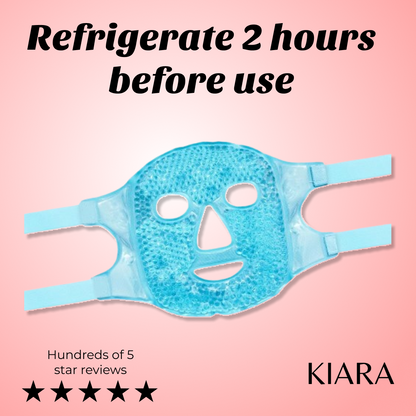 Cyro Therapy - Beaded Ice Mask - I Get Rid of Puffy Eyes & Dark Circles |  Ease Stress, Soothe Migraines