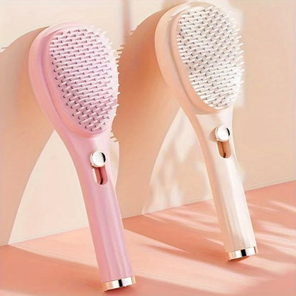 ForevaClean™ Pro - Self-Cleaning Hairbrush with Built-In Scalp Massager